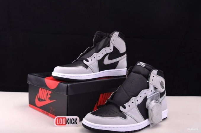 Rep Air Retro Black White Jordan Grey Light 1 555088-035 High Smoke 0705